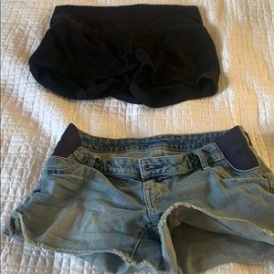 Gap old navy maternity short lot xs
